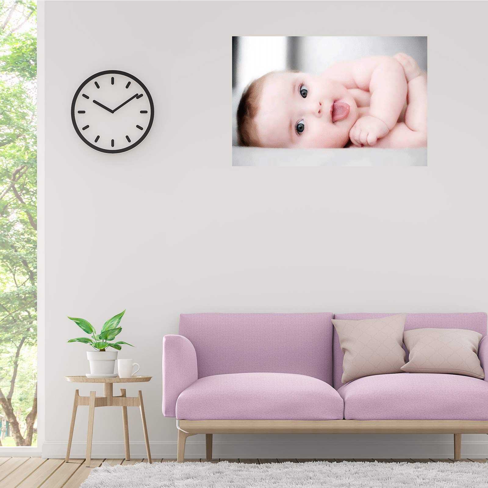 Amazon.co.jp: Techbite New Born Baby Girl/Boy ポスター 壁 妊婦